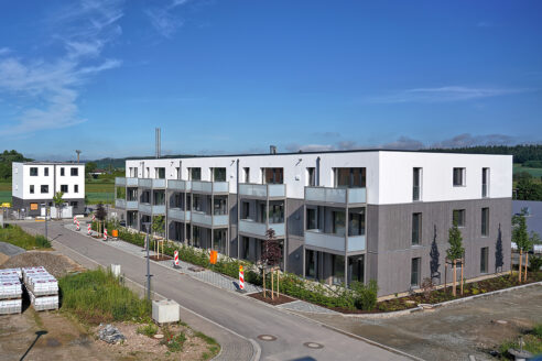 Geiselhöring – Doppelhaushälften und Mehrfamilienhaus