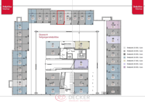 Ihre Chance! Tiefgaragenstellplatz in der Dorfener Innenstadt! ++Robert Decker Immobilien++