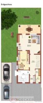 Charmante Doppelhaushälfte mit Einliegerwohnung – auf einem Erbbaurechtsgrundstück – in Kürze beziehbar!